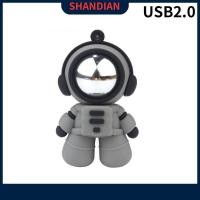 ราคา Shandian แฟลชไดรฟ์ USB 2 0 ลายการ์ตูนนักบินอวกาศน่ารัก 128GB 32GB 16GB 1 ชิ้น (24502080228)