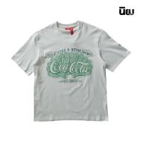 ราคา Niyomjeans รุ่น CK006 White เสื้อยืดลาย CocaCola (22285198507)