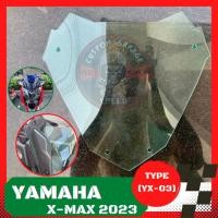 ราคา Xmax 2023 ทรงซิ่ง YX 03 ชิวบังลม Yamaha for Xmax ชิวบังลมหน้า X max ชิวแต่ง yamaha ชิว All New Xmax บังลมXmax 2023 (23319812311)