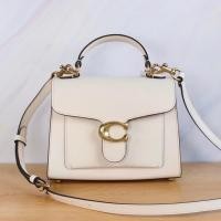 ราคา พร้อมส่ง ของแท้ 100 COACH 2081 636 Tabby20 กระเป๋าถือ กระเป๋าสะพายไหล่ สะพายข้าง หนังวัวแท้ สีขาว แฟชั่นสําหรับผู้หญิง (24224675079)
