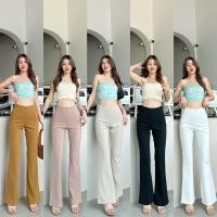 ราคา งานขาม้า ผ้าโรเชฟงานซิปหลัง ขอบเอวเรียบ (11231584888)