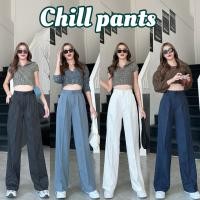 ราคา กางเกงขากระบอกกลางลายริ้ว (20673667123)