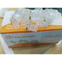 ราคา หัวแลนมาตรฐาน RJ45 ตัวผู้ 8 ขา สำหรับสาย CAT5E (1648756801)