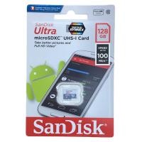 ราคา พร้อมส่ง SanDisk 128GB MicroSDXC UHS I Card Ultra Class10 Speed 100MB s เมมโมรี่การ์ดแท้ (20408610910)