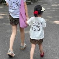 ราคา Preorder ชุดเซตคู่แม่ลูก น่ารัก ลาย Kitty cute (24374597277)