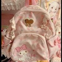 ราคา กระเป๋าเป้สะพายหลัง พิมพ์ลายดอกไม้ Melody Melody Sanrio น่ารัก สําหรับผู้หญิง (24673971153)