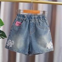 ราคา กางเกงยีนส์ขาสั้นเด็กผู้หญิง Girl All Match Shorts (27753676355)