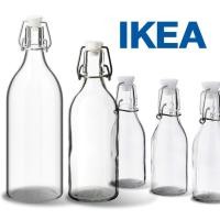 ราคา IKEA อิเกีย ของแท้ ขวดน้ำ ikea ขวดแก้วมีจุกล็อก มีหลายขนาดให้เบือก (29900949767)