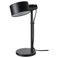 ราคา IKEA อิเกีย ของแท้ ขายถูกมากๆ LÖVMÅNAD เลิฟมัวนาด โคมไฟโต๊ะทำงาน ดำ (28203500051)