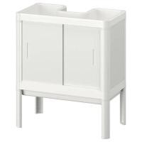 ราคา IKEA อิเกีย ของแท้ ตู้อ่างล้างหน้าตั้งพื้น 2 บานเปิด ขาว 44x50x25 ซม LILLTJÄRN ลิลล์ชาร์น (26553494520)