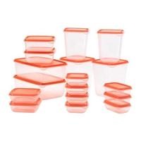 ราคา IKEA อิเกีย ของแท้ ขายถูกมากๆ ชุด กล่องอาหาร 17 ชิ้น กล่องใส่อาหาร อิเกีย (25382566308)