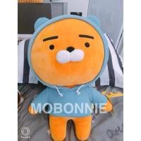 ราคา Preorder Ryan Hoodie ตุ๊กตาน้องไรอันหัวโตใส่ฮู้ดสีฟ้า Kakao Friends 55cm (1200836328)