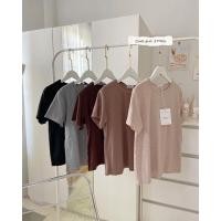 ราคา ST700 เสื้อยืดสไตล์เกาหลี สีเอิร์ธโทน (23511865234)
