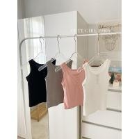 ราคา ST1074 เสื้อกล้ามครอปเอวลอยสีพื้น สไตล์เกาหลี (24680772995)