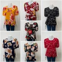 ราคา D 011 เสื้อสาวอวบ อกใหญ่ ผ้านิ่ม ใส่สบาย ผ้าวูลเวฟ (20461288857)