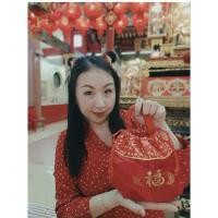 ราคา ถุงใส่ส้ม กระเป๋าผ้าใส่สัม ตรุษจีน ใส่ส้ม4ลูก (12468822695)