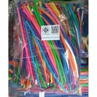 ราคา ลูกโป่งทรงยาว ลูกโป่งประดิษฐ์ คละหลายสี บรรจุ 400g (4457606362)