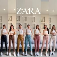 ราคา ลด45 โค้ดBENZ7J รุ่นZARA 8ส่วน กระบอกเล็ก S XL กางเกงแฟชั่นกางเกงทำงาน (17477778016)