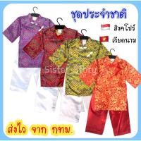 ราคา พร้อมส่ง จากกรุงเทพ ชุดสิงคโปร์เด็ก ชุดเวียดนามเด็ก ชุดอาเซียน คอสเพลย์ (23075370667)