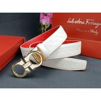 ราคา Ferragamo Men s Boutique Luxury Leather Belt Business Classic White Horseshoe Pattern Design Women s Clothing Premium Accessories (28400844761)