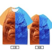 ราคา เสื้อยืด พิมพ์ลายภาพยนตร์ล่าสุด Godzilla War King Kong 2 Empire Rise สําหรับเด็ก 2024 (24621617575)