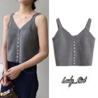 ราคา Lady Girl 6688 AH GP เสื้อครอบเเฟชั่นสายเดี่ยว เสื้อไหมพรมสายเดี่ยวกระดุมหน้า 9 เม็ดแก่ใช้งานได้ (16736376522)