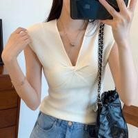 ราคา Lady Girl 1396 BB เสื้อแฟชั่นแขนล้ำ เสื้อใหมพรม คอวีทรงเข้ารูป (28104263985)