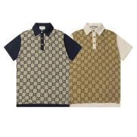 ราคา กุชชี่2024 ฤดูร้อนผลิตภัณฑ์ใหม่แขนสั้นเสื้อยืดผู้ชายผู้หญิงสไตล์เดียวกันเสื้อโปโล (28303207909)