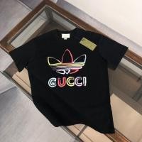 ราคา กุชชี่2024 สินค้าใหม่ฤดูร้อนแขนสั้นเสื้อยืดผู้ชายผู้หญิงเดียวกันด้านบน (28203208080)