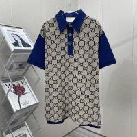 ราคา Gucci2024 Summer New Product เสื้อยืดแขนสั้น polo Top (28103208136)