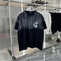 ราคา Chrome Hearts2024 ฤดูร้อนผลิตภัณฑ์ใหม่แขนสั้นผู้ชายผู้หญิงสไตล์เดียวกันเสื้อยืดด้านบน (28103208119)