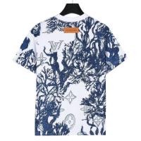 ราคา Louis Vuitton 2024 เสื้อยืดแขนสั้นฤดูร้อนสไตล์ใหม่ผู้ชายผู้หญิงเดียวกันด้านบน (27853204277)