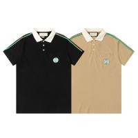 ราคา กุชชี่2024 ฤดูร้อนผลิตภัณฑ์ใหม่แขนสั้นเสื้อยืดผู้ชายผู้หญิงสไตล์เดียวกันเสื้อโปโล (27653204409)