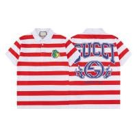 ราคา Gucci2024 เสื้อยืดแขนสั้นสไตล์ใหม่ฤดูร้อนเสื้อโปโล Unisex (27653204379)