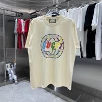 ราคา กุชชี่2024 ฤดูร้อนผลิตภัณฑ์ใหม่ผู้ชายผู้หญิงสไตล์เดียวกันเสื้อยืดแขนสั้น (27653204164)