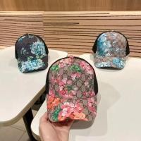 ราคา กุชชี่2024 หมวกสไตล์ใหม่ผู้ชายผู้หญิงสไตล์เดียวกันหมวกเบสบอลหมวก (27453348594)