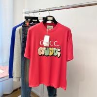 ราคา Gucci2024 เสื้อยืดแขนสั้นสไตล์เดียวกันผู้ชายผู้หญิงสไตล์ใหม่ (27453344668)