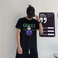 ราคา กุชชี่2024 ฤดูร้อนสไตล์ใหม่แขนสั้นผู้ชายผู้หญิงเสื้อยืดสไตล์เดียวกัน (26803519747)