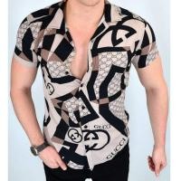 ราคา Gucci2024 เสื้อสเวตเตอร์ถักเสื้อแขนสั้นผู้ชายฤดูร้อนสไตล์ใหม่ (26803296500)