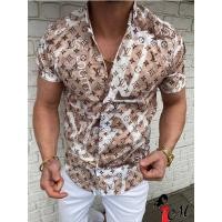 ราคา Louis Vuitton 2024 เสื้อเชิ้ตแขนสั้นผู้ชายฤดูร้อนสไตล์ใหม่ (26803296450)