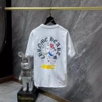 ราคา Chrome Hearts2024 เสื้อยืดแขนสั้นฤดูร้อนรูปแบบใหม่ Unisex Top (26503292502)