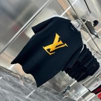ราคา Louis Vuitton 2024 ฤดูร้อนสไตล์ใหม่ผู้ชายผู้หญิงสไตล์เดียวกันเสื้อยืดแขนสั้นคอกลมด้านบน (26403292640)