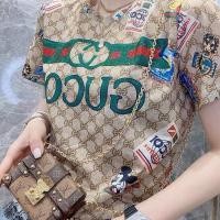 ราคา Gucci2024 Summer New Product Short Sleeved Ladies T Shirt (26303525019)