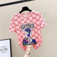 ราคา Gucci2024 Summer New Product Short Sleeved Ladies T Shirt (26303519879)