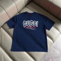 ราคา กุชชี่2024 สไตล์ใหม่ฤดูร้อนแขนสั้นผู้ชายผู้หญิงสไตล์เดียวกันเสื้อยืด (24932842303)