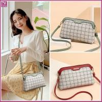 ราคา สบายๆและเรียบง่ายวัยกลางคนแม่ซองจดหมายกระเป๋าใบเล็กกระเป๋าใบเล็กสำหรับผู้หญิง 2024 แฟชั่นใหม่อเนกประสงค์ลายสก๊อตไหล่กระเป๋าสะพายข้างลำลอง (29401301942)