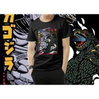 ราคา เสื้อยืด Godzilla VS Mecha Godzilla สีดำ ขาว (8215230438)