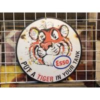 ราคา ป้ายไม้ ป้าย Esso ป้ายขนาด เส้นผ่าศูนย์กลาง 28 cm (25918130349)