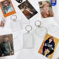 ราคา พร้อมส่ง พวงกุญแจ กรอบรูปพลาสติกใส สำหรับใส่รูปภาพ (3985744607)
