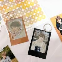 ราคา พร้อมส่ง พวงกุญแจกรอบรูปอะคริลิค หัวใจ สี่เหลี่ยม แบบใหม่ (5793326183)